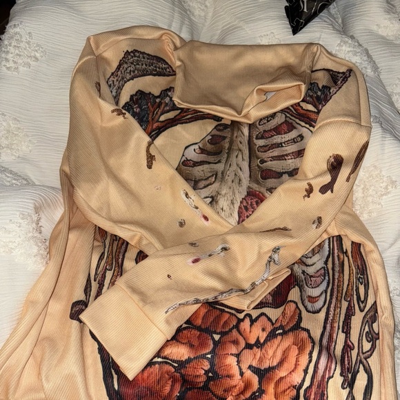 Anatomical Print Shirt - Picture 2 of 6